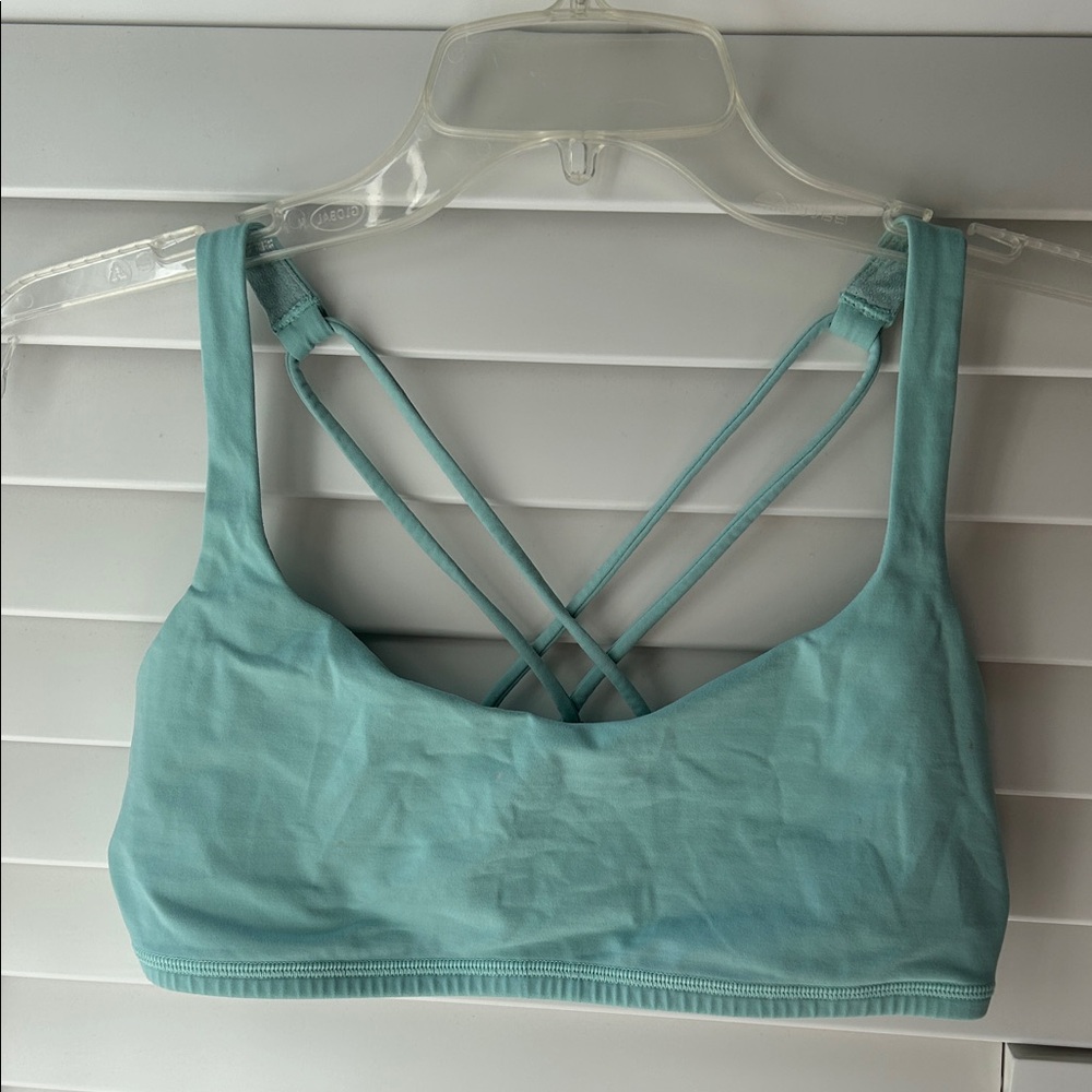 lululemon athletica Teal Strappy Sports Bra